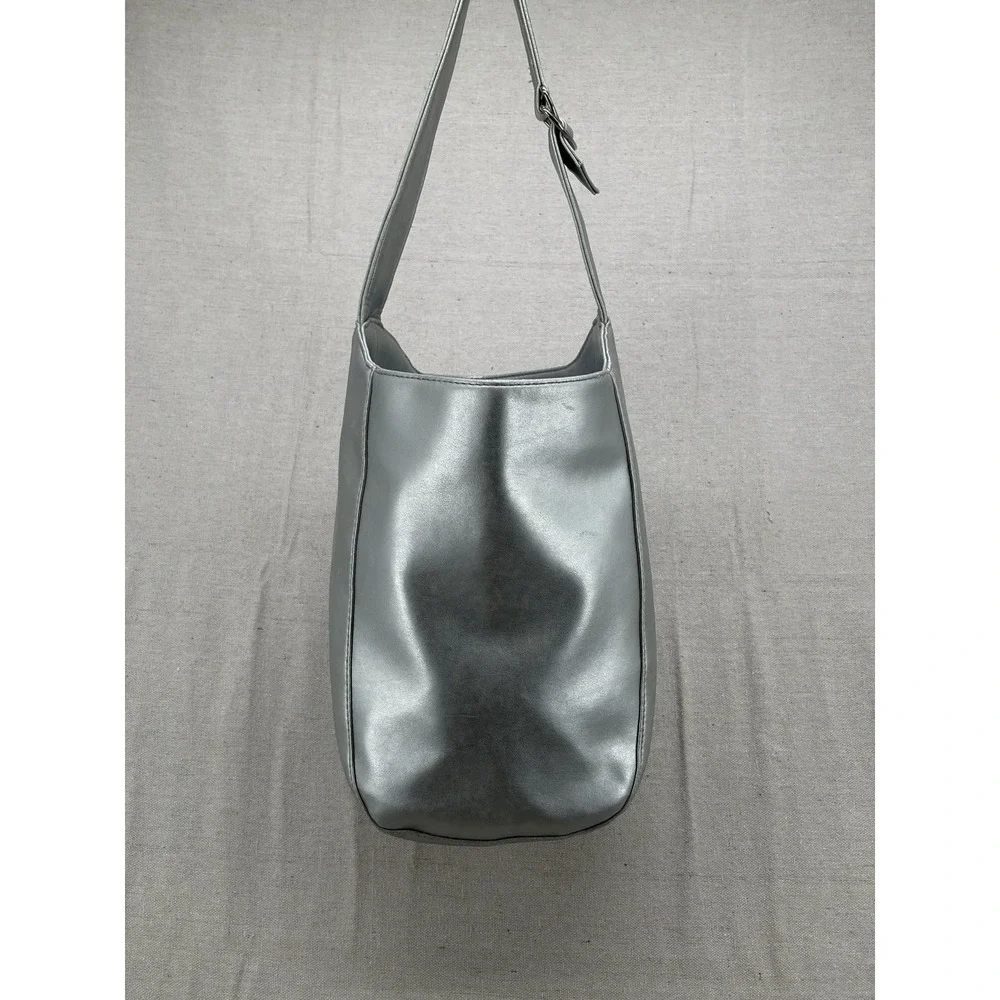 Neiman Marcus Silver Hobo Bag